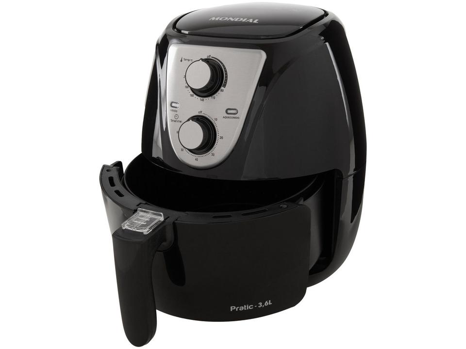 Air Fryer Mondial Pratic AF-36-BI Preta com Timer - 13