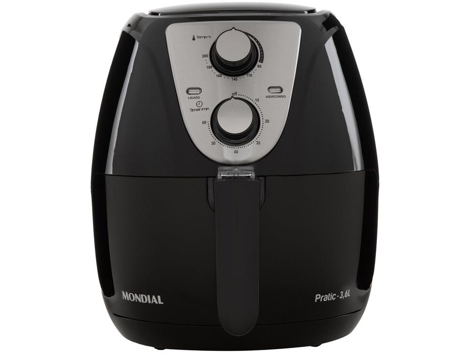 Air Fryer Mondial Pratic AF-36-BI Preta com Timer - 10