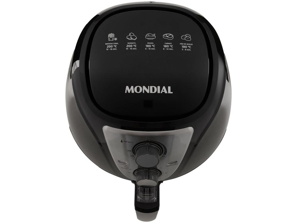Air Fryer Mondial Pratic AF-36-BI Preta com Timer - 11