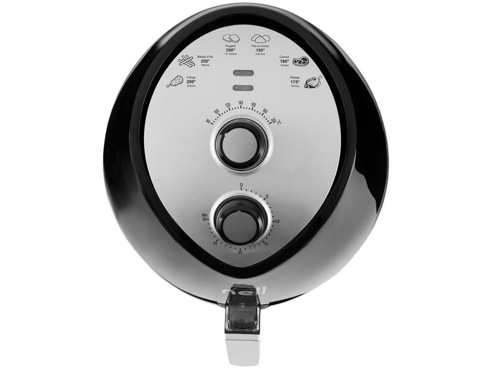 Air Fryer Nell Fit Preto 3,2L com Timer - 7