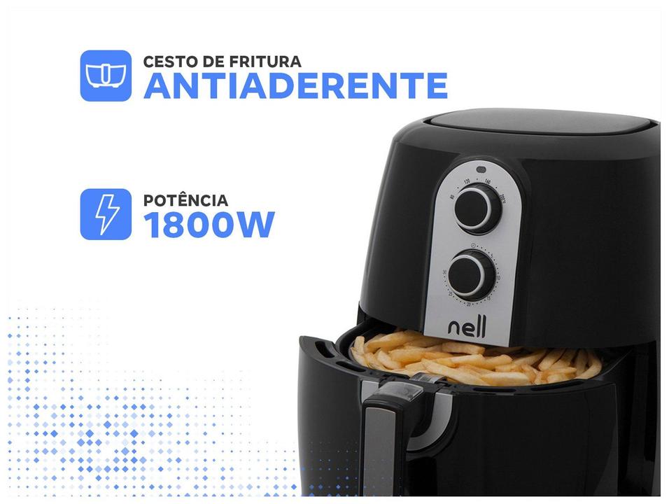 Air Fryer Nell Grand Família Preto 5L - 3