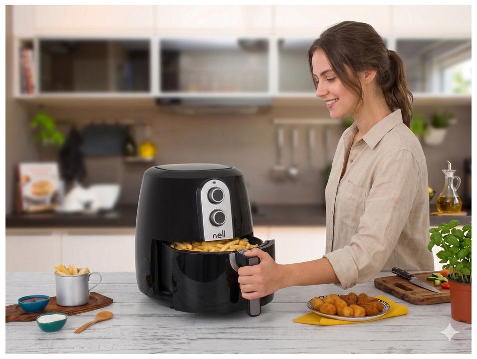 Air Fryer Nell Grand Família Preto 5L - 1