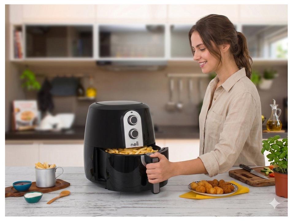 Air Fryer Nell Grand Família Preto 5L - 1