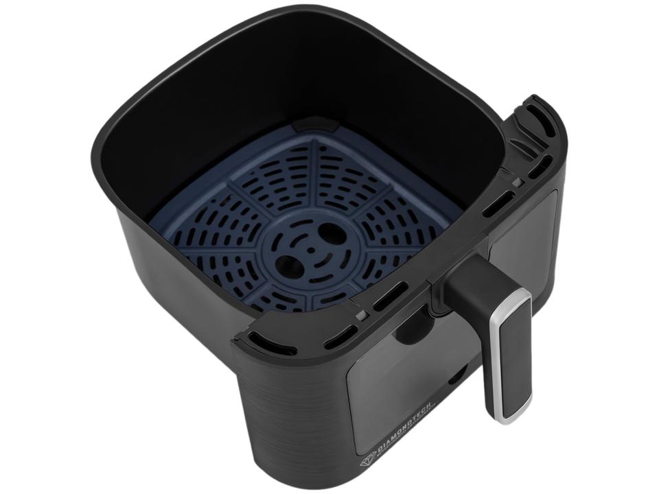 Air Fryer Oster DiamondTech CKSTAF60WDDF Preto e Prata com Timer 6L - 7