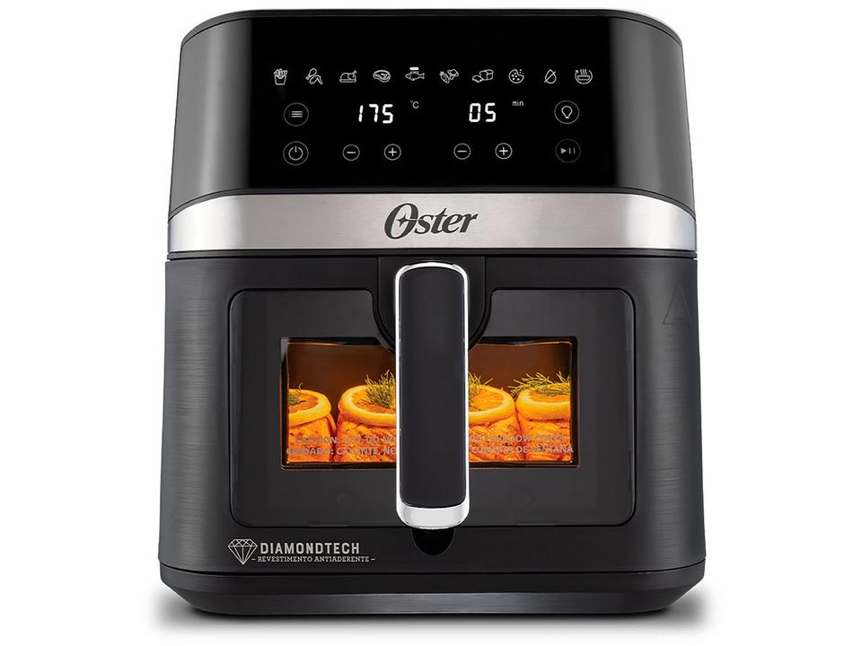 Air Fryer Oster DiamondTech Preto e Prata com Timer 6L - 3