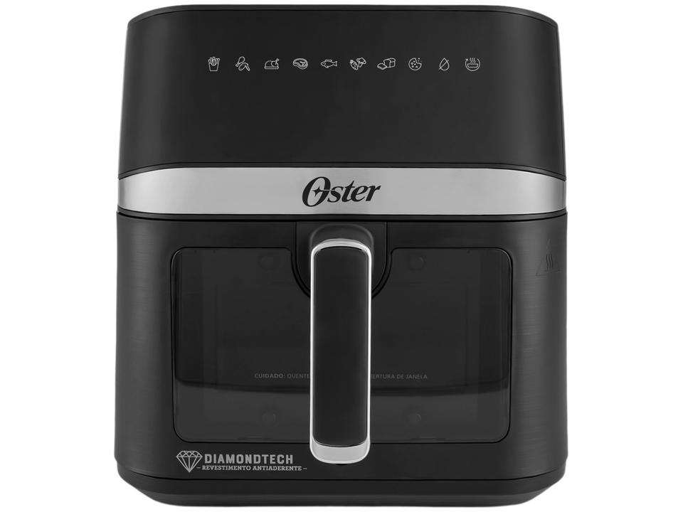 Air Fryer Oster DiamondTech Preto e Prata com Timer 6L - 4