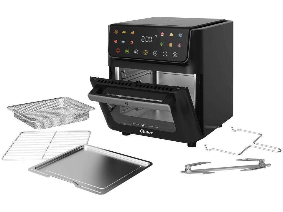 Air Fryer Oster OFRT790 Preta 12L - 16
