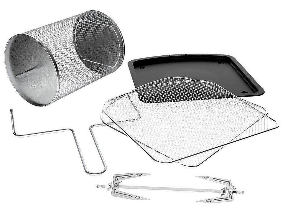 Air Fryer Oster Oven Preta com Forno 12L - 17