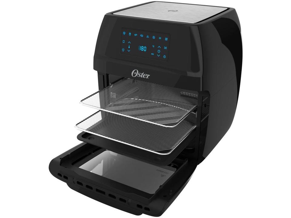 Air Fryer Oster Oven Preta com Forno 12L - 4