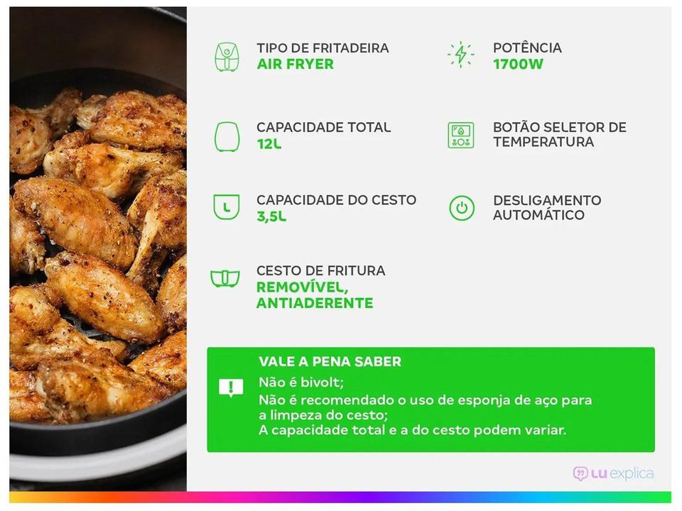 Air Fryer Oven Electrolux EAF90 Digital Grafite Experience 12L 1700W por Rita Lobo - 2