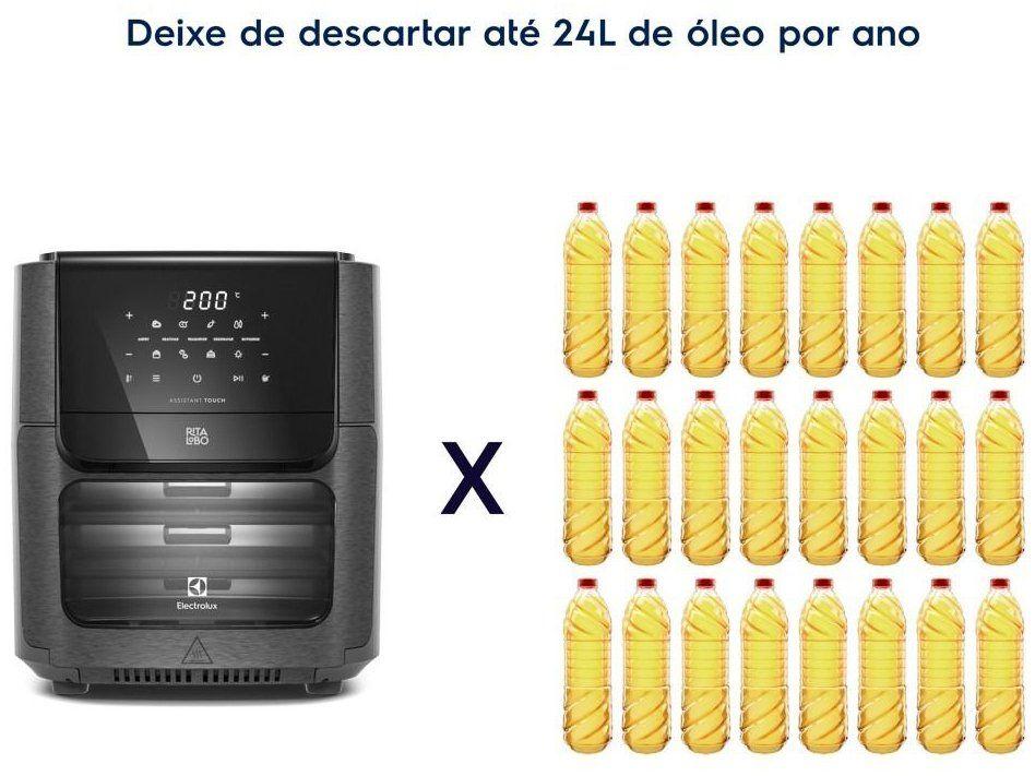 Air Fryer Oven Electrolux EAF90 Digital Grafite Experience 12L 1700W por Rita Lobo - 15