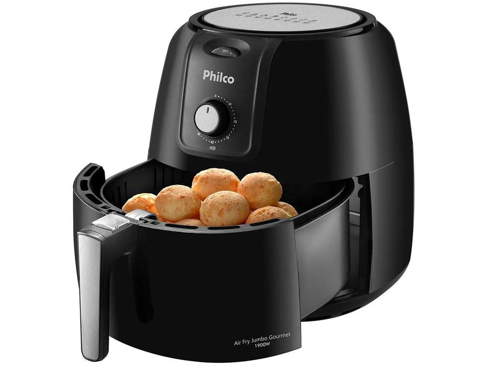 Air Fryer Philco Gourmet PFR13P Preto 7,2L com Timer - 7