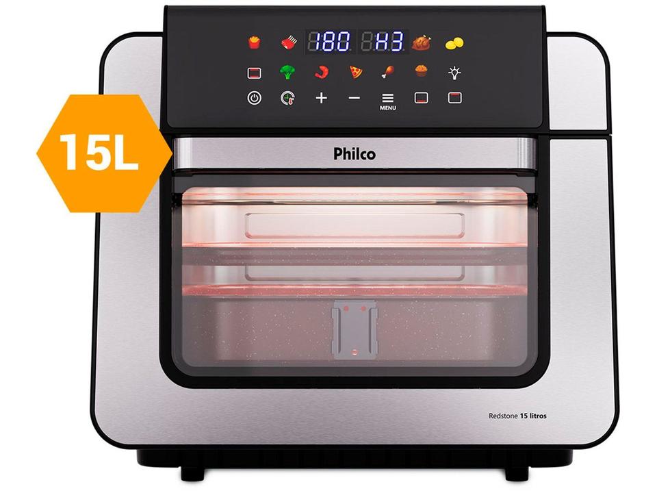 Air Fryer Philco PAF15B Oven 4,5L Preto 53801092 - 1