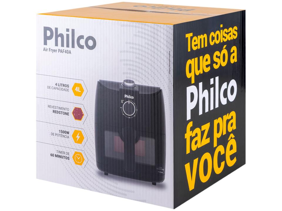 Air Fryer Philco PAF40A Preta 4L - 7