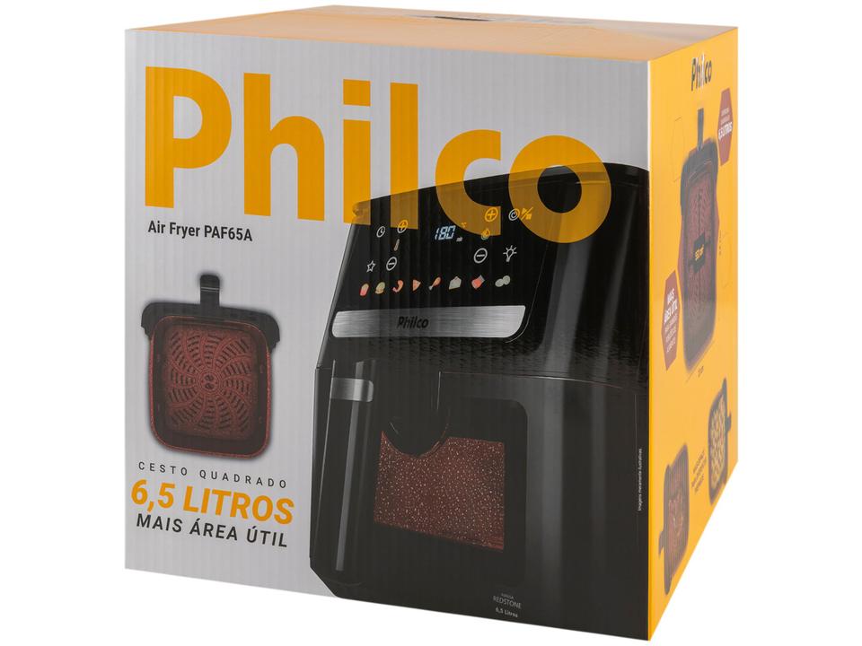 Air Fryer Philco PAF65A Preto e Inox 6,5L - 6