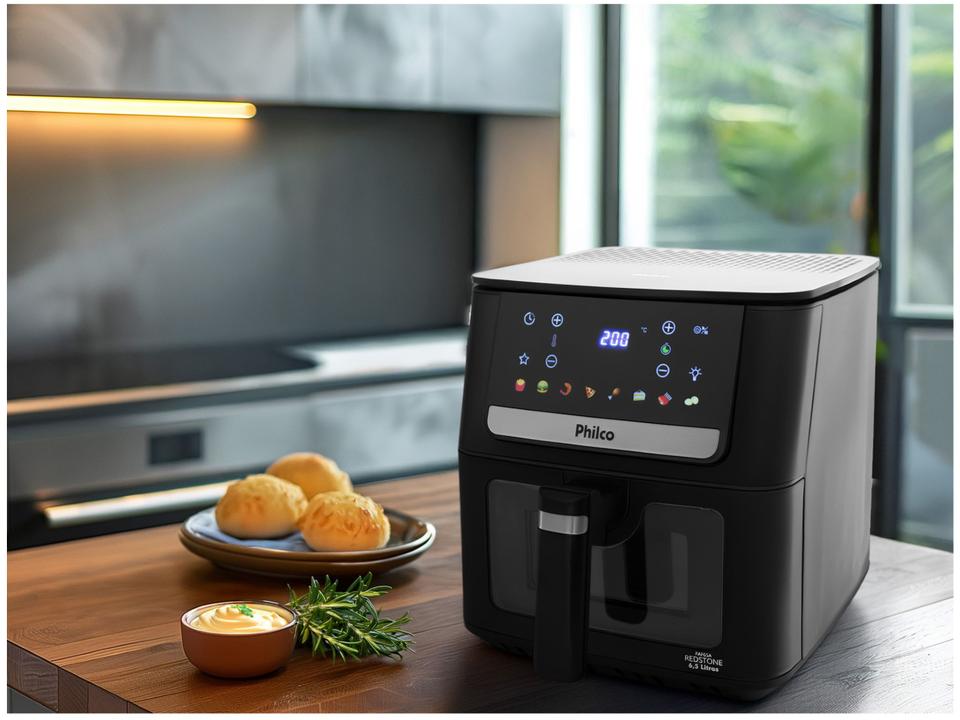 Air Fryer Philco PAF65A Preto e Inox 6,5L - 1