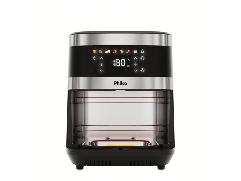 Air Fryer Philco PAF90C Preto e Inox Digital 9L - 12