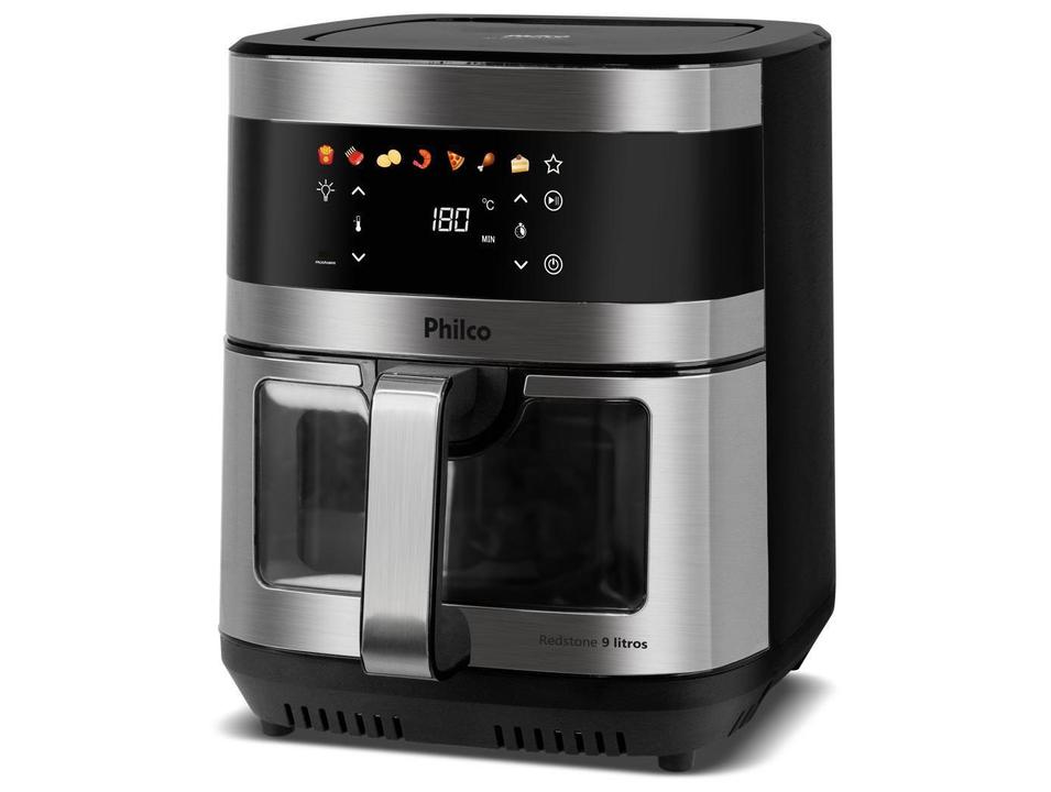 Air Fryer Philco PAF90C Preto e Inox Digital 9L - 9