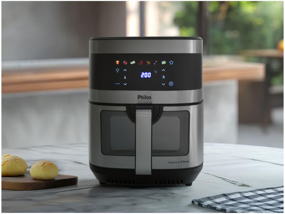 Air Fryer Philco PAF90C Preto e Inox Digital 9L - 2