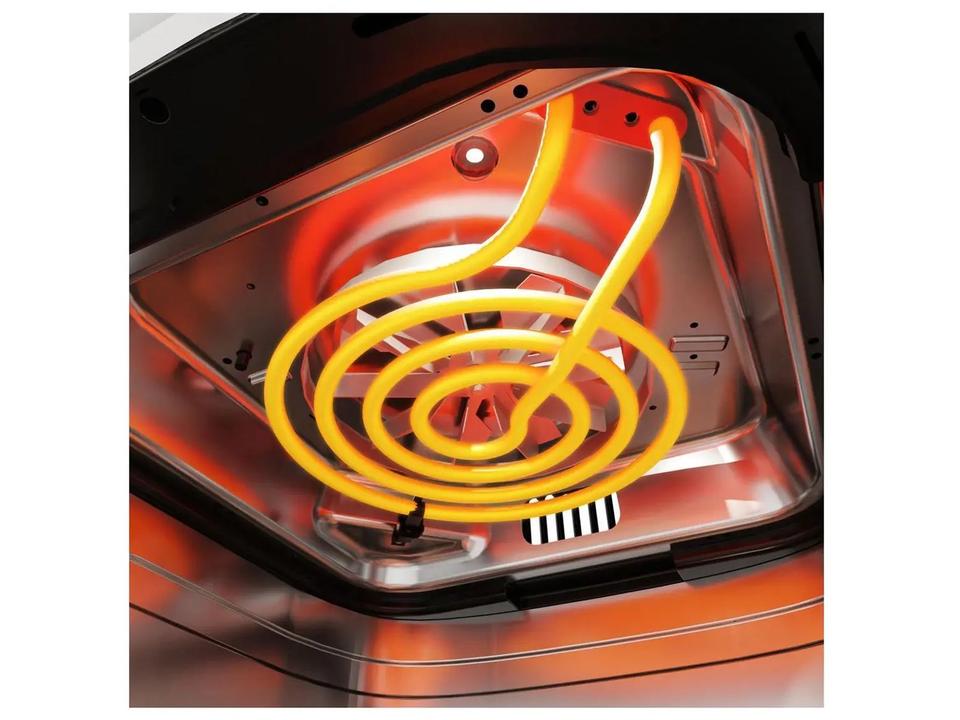 Air Fryer Philco PAF90C Preto e Inox Digital 9L - 10