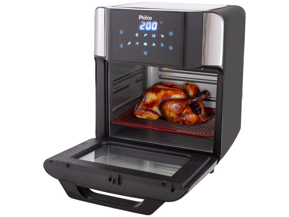 Air Fryer Philco Redstone PAF15A  Prata e Preto com Timer 15L - 5