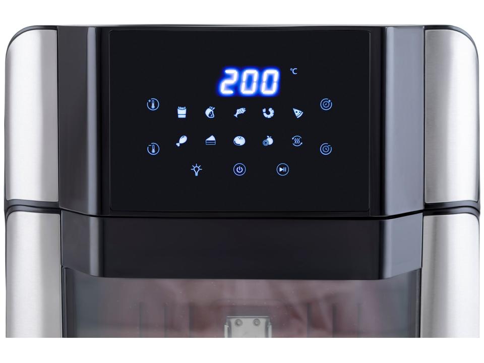 Air Fryer Philco Redstone PAF15A  Prata e Preto com Timer 15L - 6