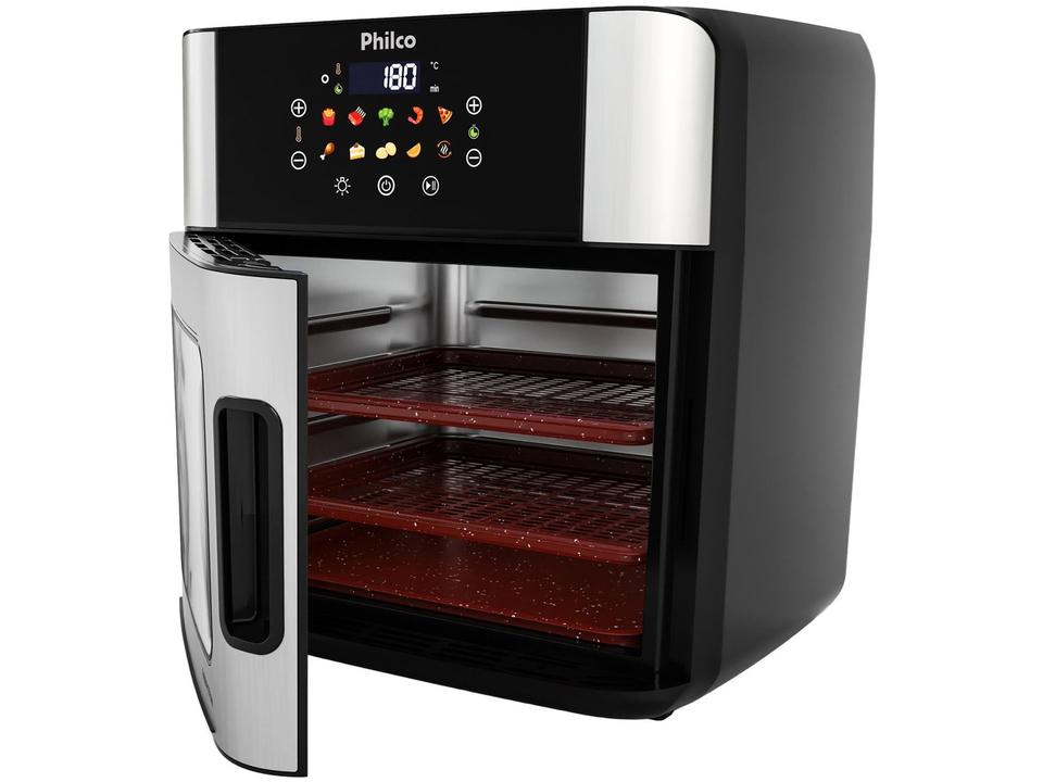 Air Fryer Philco Redstone PAF16A Preta com Timer 16L - 8