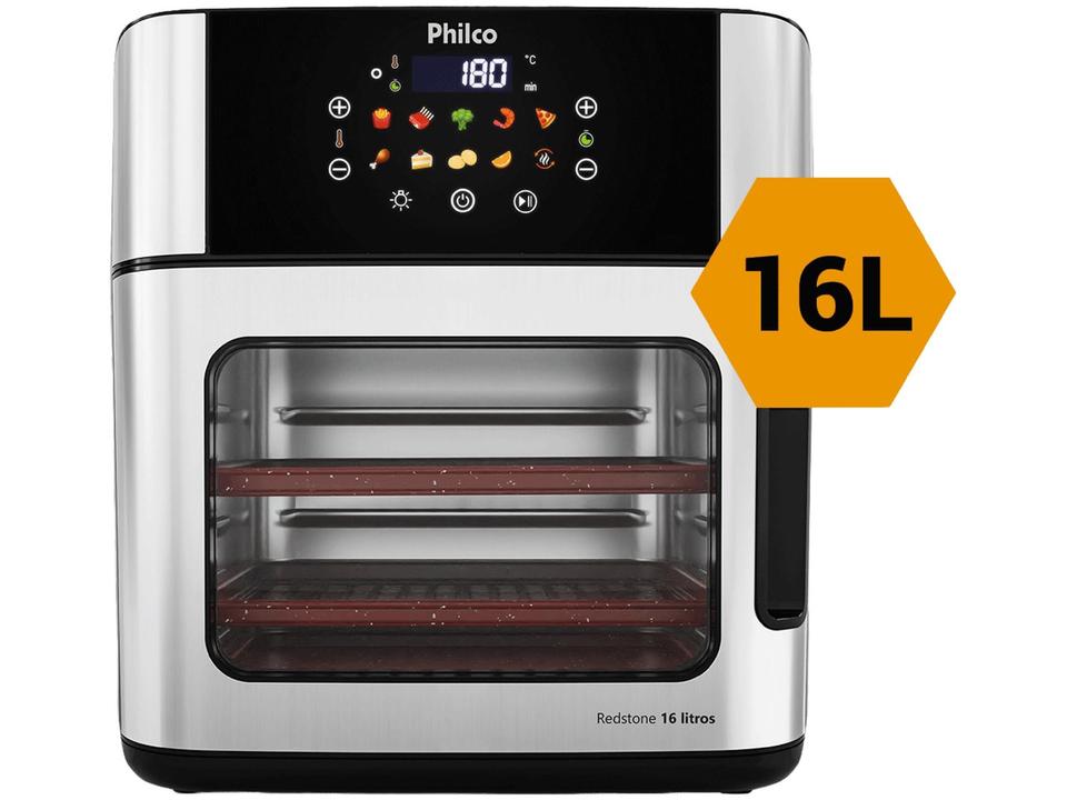 Air Fryer Philco Redstone PAF16A Preta com Timer 16L - 2