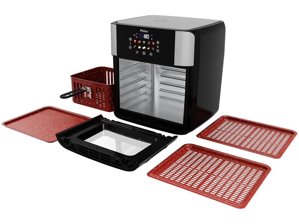 Air Fryer Philco Redstone PAF16A Preta com Timer 16L - 18
