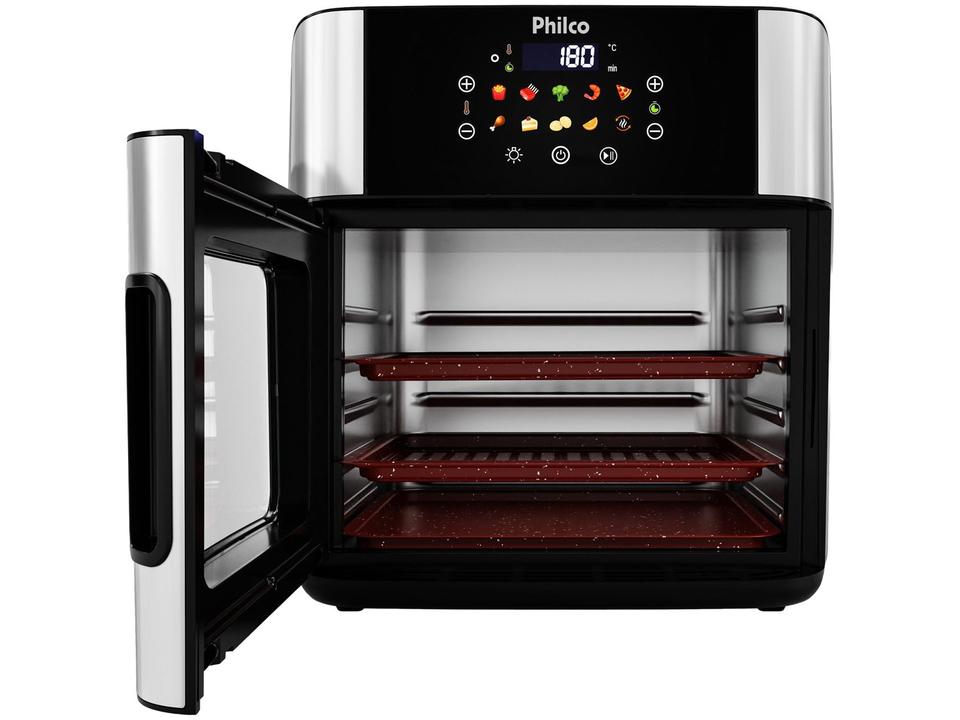 Air Fryer Philco Redstone PAF16A Preta com Timer 16L - 14