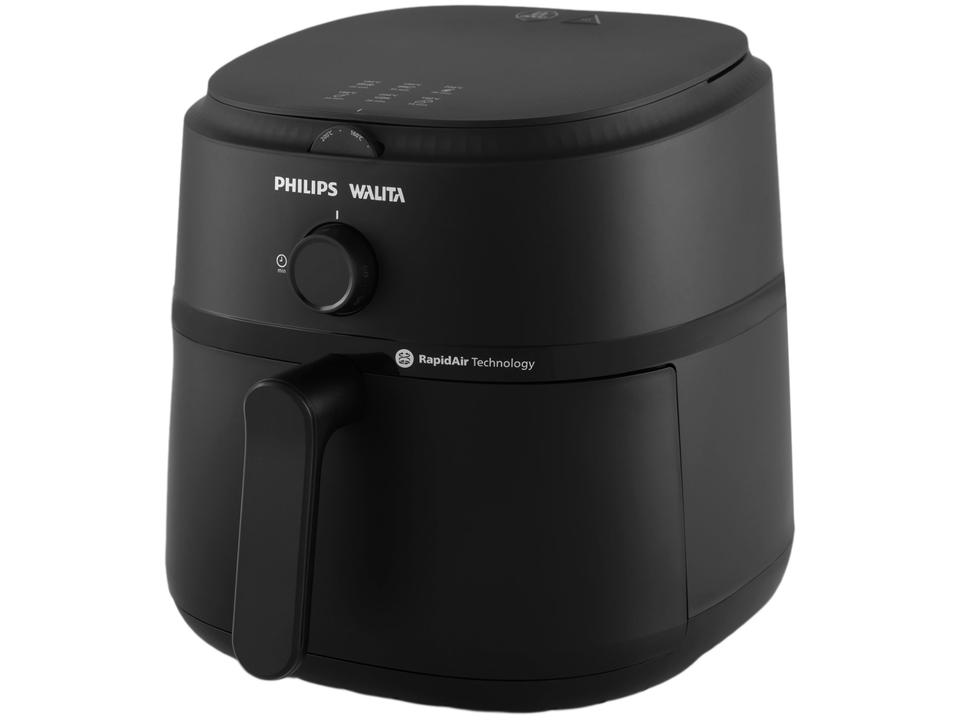 Air Fryer Philips Walita Série 1000 NA130/00 Preta com Timer 6,2L - 14