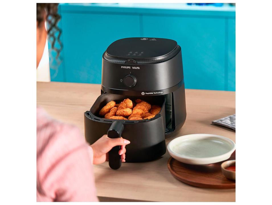 Air Fryer Philips Walita Série 1000 NA130/00 Preto com Timer 6,2L - 5