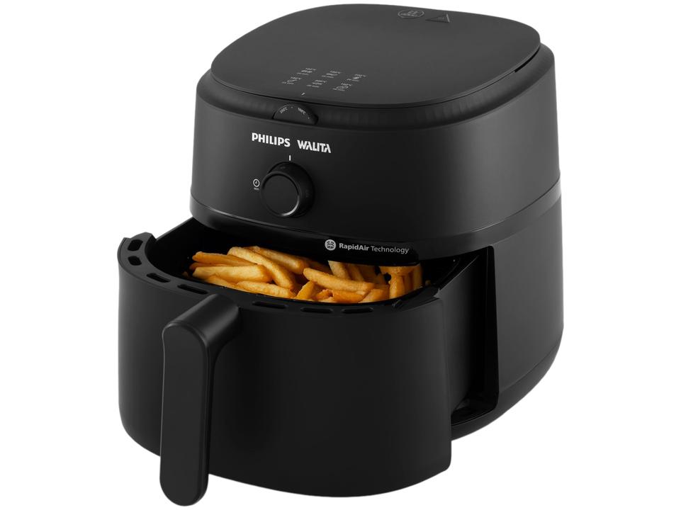 Air Fryer Philips Walita Série 1000 NA130/00 Preto com Timer 6,2L - 18
