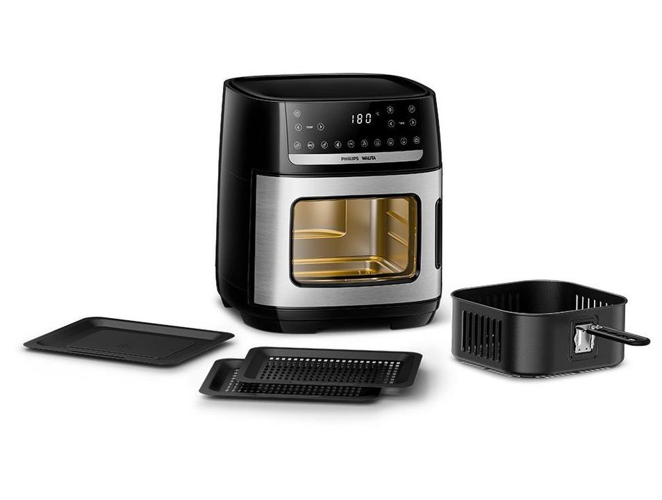 Air Fryer Philips Walita Série 5000 AI551/08 Preto com Timer 12L - 11