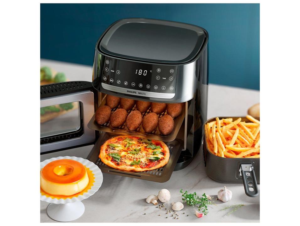 Air Fryer Philips Walita Série 5000 AI551/08 Preto com Timer 12L - 3