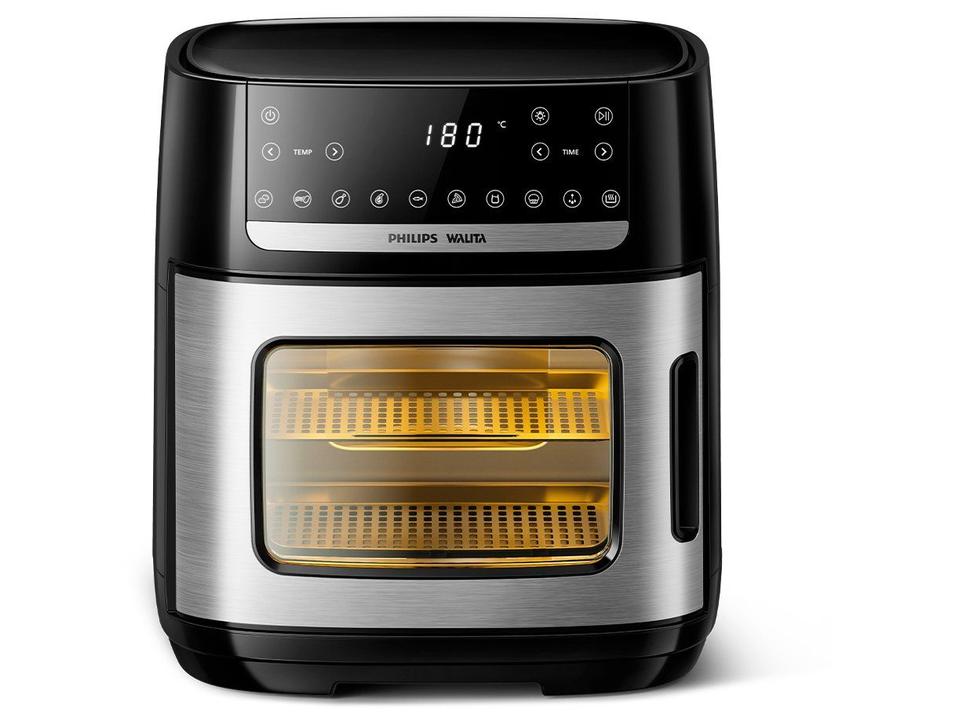 Air Fryer Philips Walita Série 5000 AI551/08 Preto com Timer 12L - 10