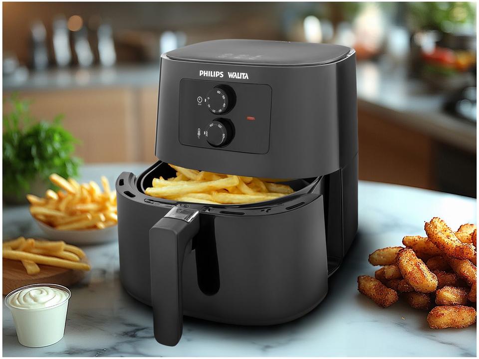 Air Fryer Philips Walita Spectre Série 3000 RI9201 Preto 2,6L - 2