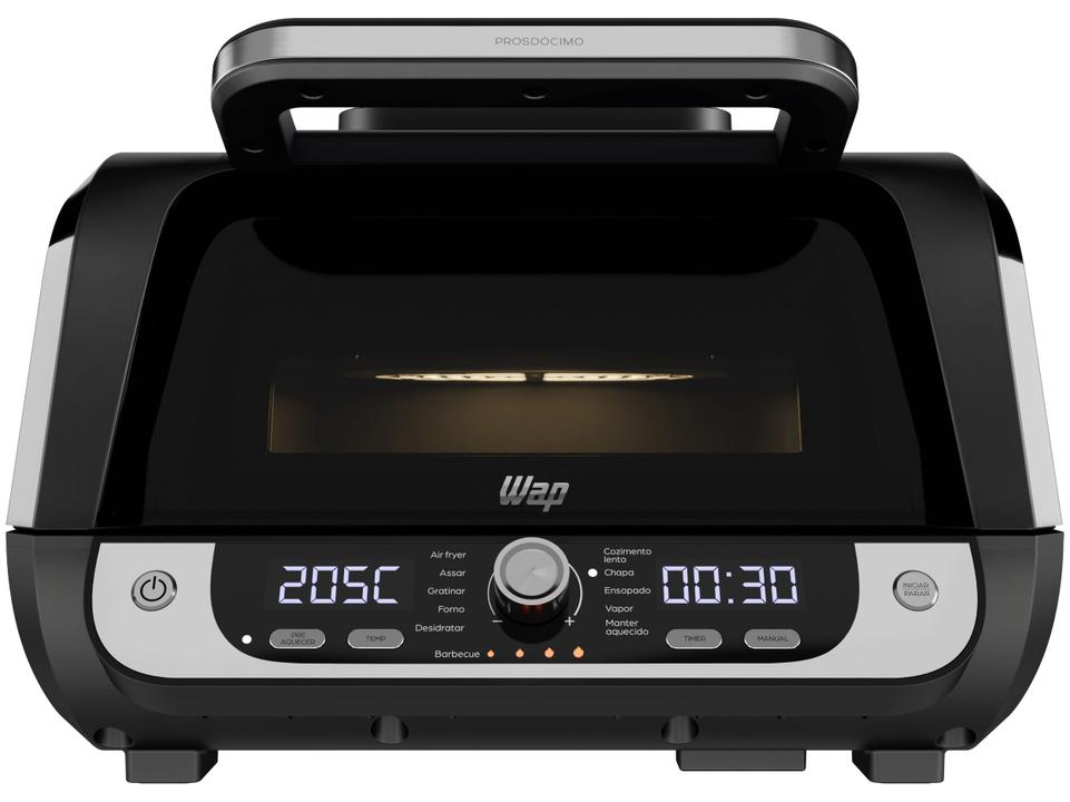 Air Fryer Wap Barbecue Preto e Cinza com Timer - 2