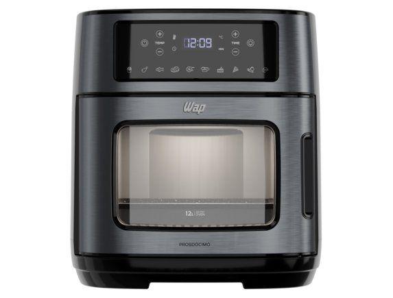 Air Fryer Wap Oven WAOD2 Preto e Cinza Digital com Timer 12L - 5