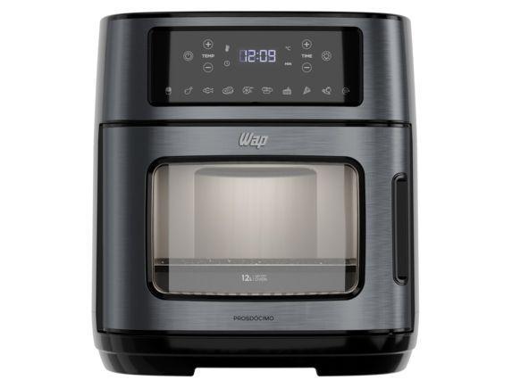 Air Fryer Wap Oven WAOD2 Preto e Inox Black Digital com Timer 12L - 5