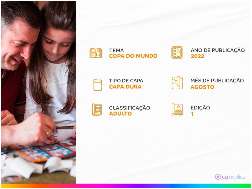 Álbum de Figurinhas Capa Dura Copa do Mundo Qatar 2022 Panini - 1