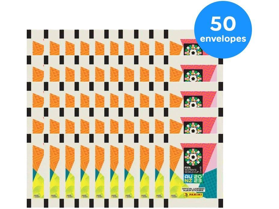 Álbum de Figurinhas Capa Dura Prata Copa do Mundo Feminina 2023 com 50 Envelopes de Figurinhas Panini - 5
