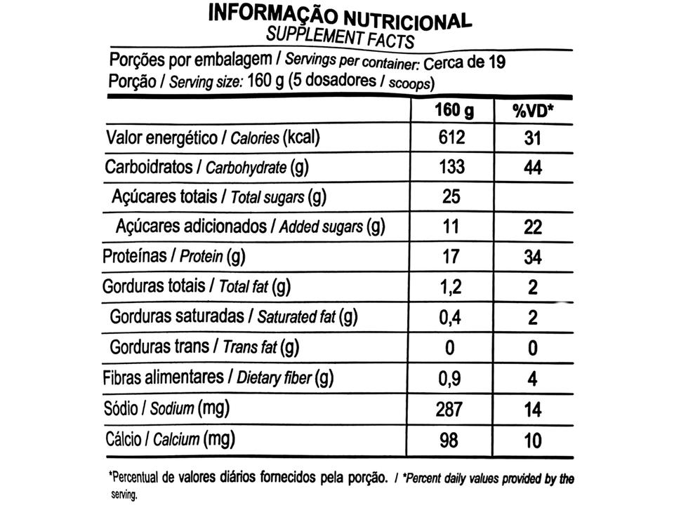 Albumina Max Titanium Mass Titanium 17500 em Pó 3kg Chocolate - 3