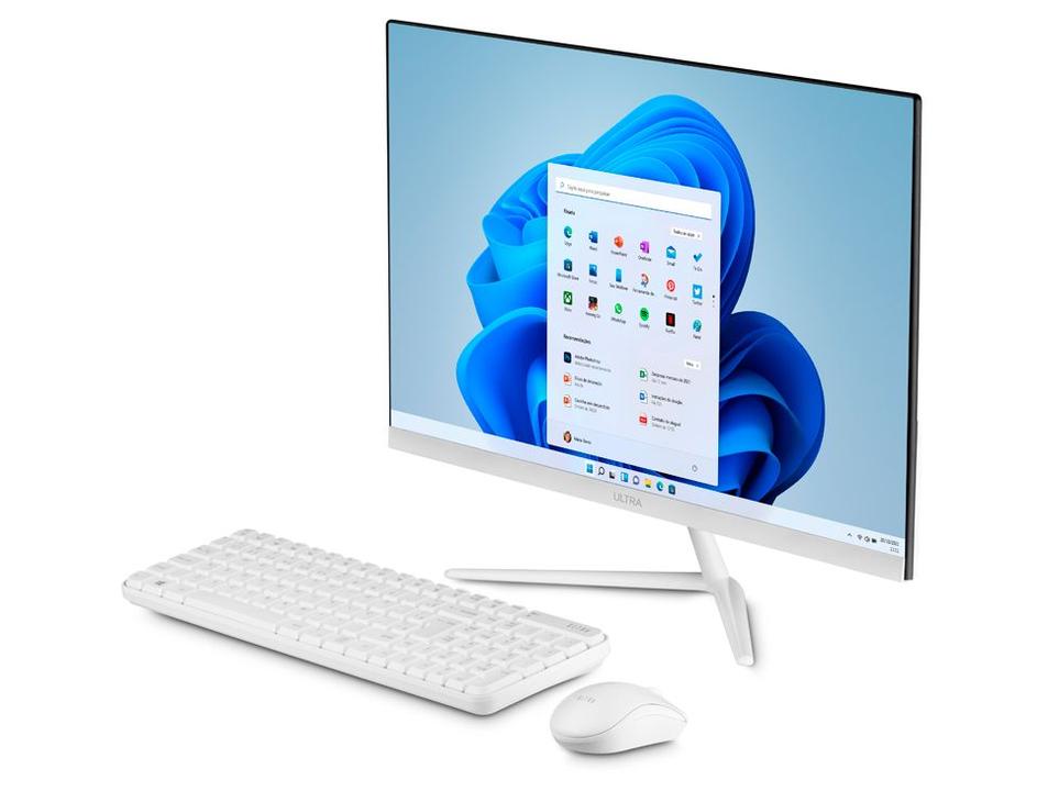 All in One Multilaser UB835 Intel Celeron N4020 4GB 128GB SSD LED 23,8" Full HD Windows 11 - 2