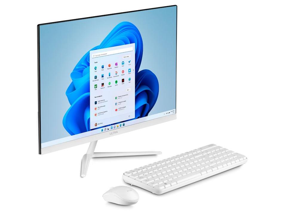 All in One Multilaser UB835 Intel Celeron N4020 4GB 128GB SSD LED 23,8" Full HD Windows 11 - 4