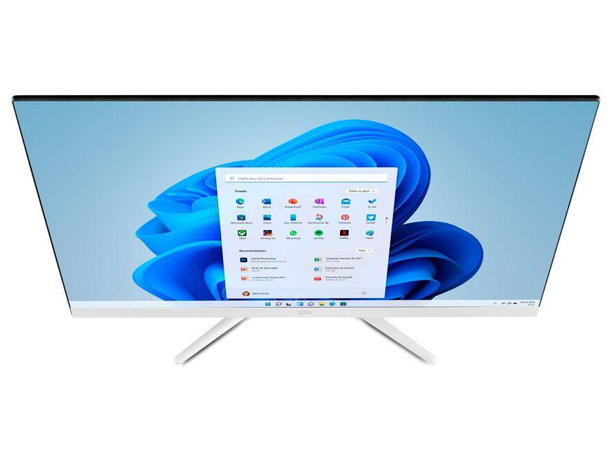 All in One Multilaser UB835 Intel Celeron N4020 4GB 128GB SSD LED 23,8" Full HD Windows 11 - 8