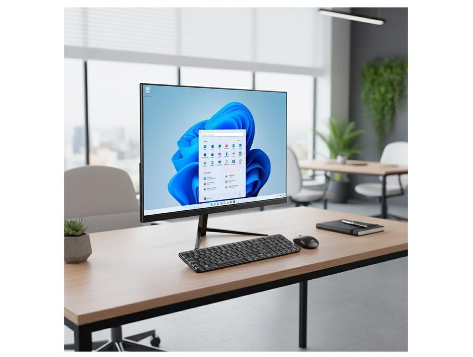 All in One Multilaser UB845 Intel Core i3 8145U 4GB 128GB SSD LED 23,8" Full HD Windows 11 - 2