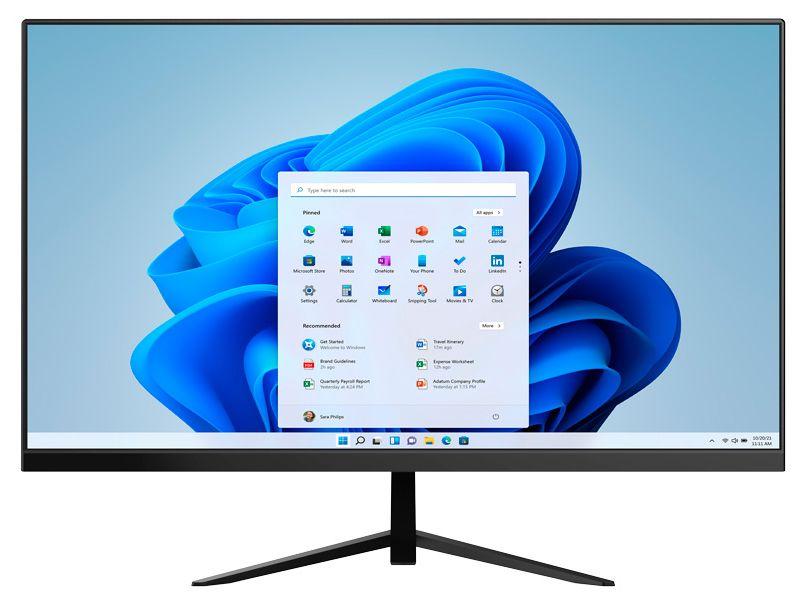 All in One Multilaser UB845 Intel Core i3 8145U 4GB 128GB SSD LED 23,8" Full HD Windows 11 - 5