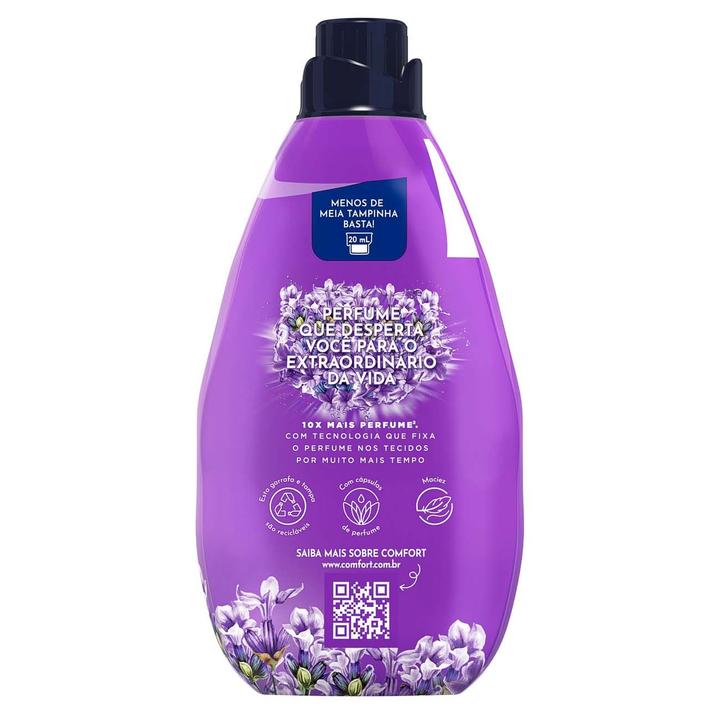 Amaciante Comfort Concentrado Mais Perfume Lavanda 1,5L - 2