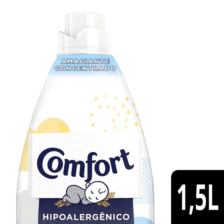 Amaciante Comfort Concentrado Puro Cuidado 1,5L - 1